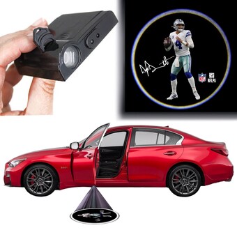 Dak Prescott Dallas Cowboys Player LED Car Door Light
