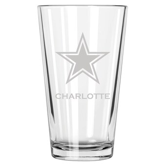 Dallas Cowboys 16oz. Personalized Etched Pint Glass