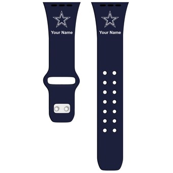 Dallas Cowboys 38/40/41mm Personalized Silicone Apple Watch Band