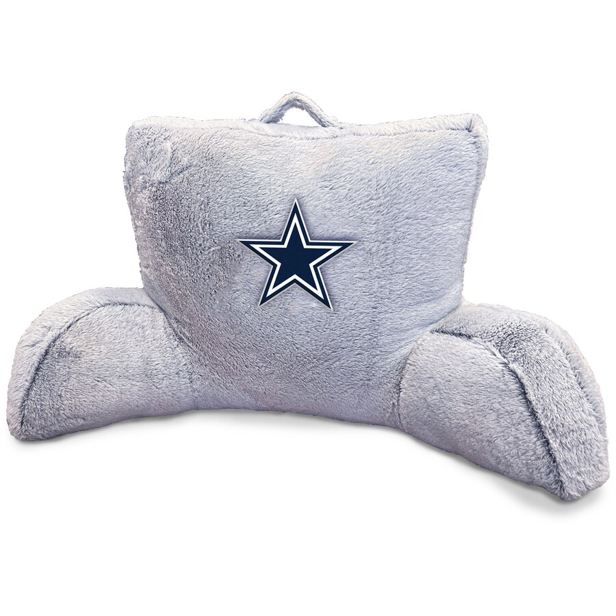 Dallas Cowboys Faux Fur Logo Backrest