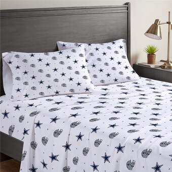 Dallas Cowboys Four-Piece Queen Sheet Set