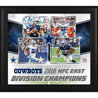Dallas Cowboys Framed 15" x 17" 2018 NFC East Division Champions Collage