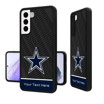 Dallas Cowboys Personalized EndZone Plus Design Galaxy Bump Case