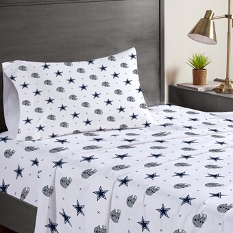 Dallas Cowboys Three-Piece Twin Sheet Set