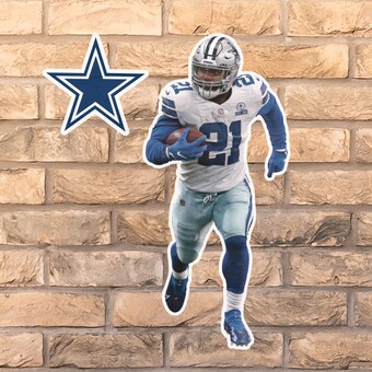 Fathead Ezekiel Elliott Dallas Cowboys Alumigraphic Outdoor Die-Cut Decal