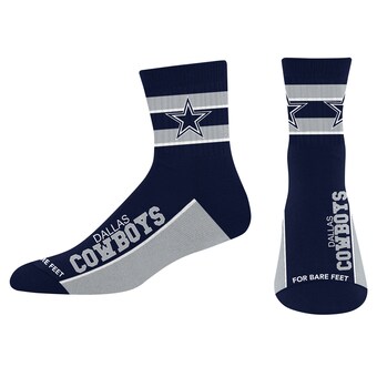 Dallas Cowboys For Bare Feet  Lil' Deuce Quarter Socks