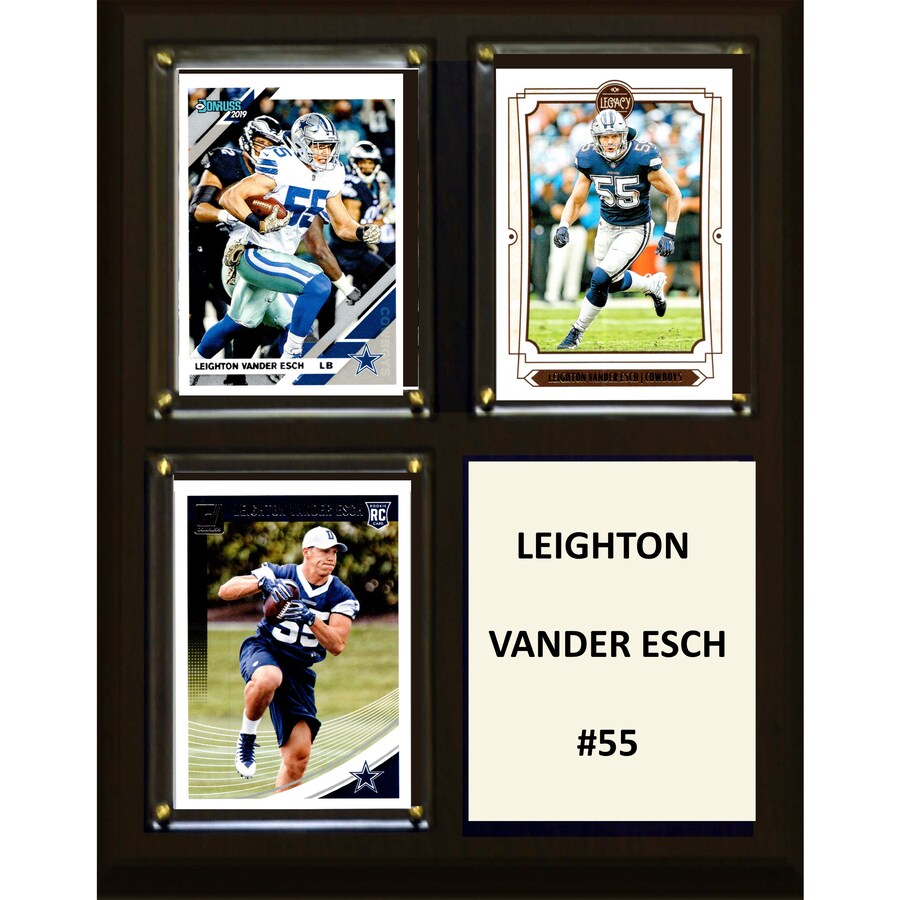 Dallas Cowboys Leighton Vander Esch 8'' x 10'' Plaque