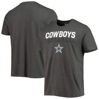 Men's Dallas Cowboys '47 Charcoal Dark Ops Super Rival T-Shirt