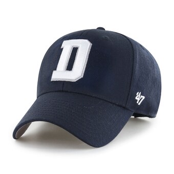 Men's '47 Navy Dallas Cowboys "D" MVP Adjustable Hat
