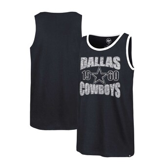 Men's Dallas Cowboys '47 Navy Upload Franklin Tank Top