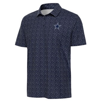 Men's Antigua  Navy Dallas Cowboys Figment Polo