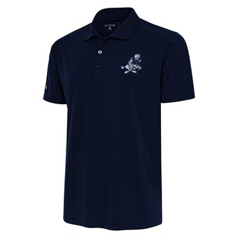 Men's Antigua Navy Dallas Cowboys Throwback Logo Big & Tall Tribute Polo