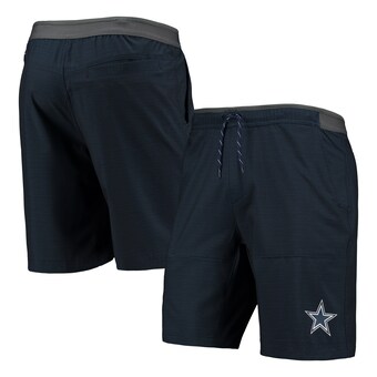 Men's Dallas Cowboys Columbia Navy Twisted Creek Shorts