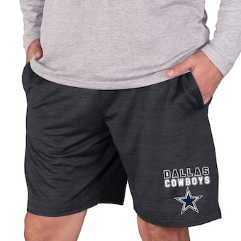 Men's Concepts Sport Charcoal Dallas Cowboys Bullseye Knit Jam Shorts