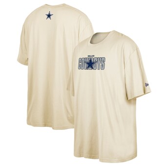 Men's Dallas Cowboys  New Era Cream 2023 NFL Draft Big & Tall T-Shirt