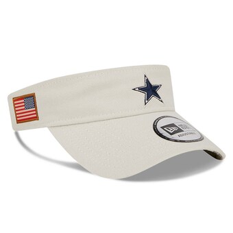 Men's Dallas Cowboys  New Era Stone 2023 Salute To Service Visor