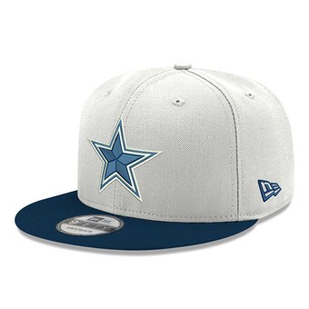 Men's Dallas Cowboys New Era White/Navy 2-Tone II 9FIFTY Snapback Hat