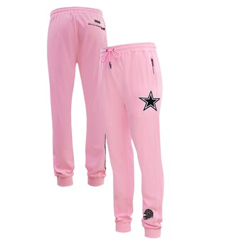 Men's Dallas Cowboys  Pro Standard Pink Classic Chenille Double Knit Jogger Pants