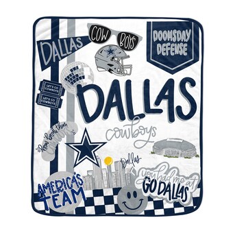 Pegasus Dallas Cowboys 60” x 70” Fan Favorite Royal Plush Blanket