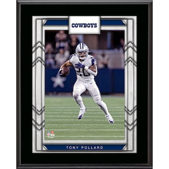 Tony Pollard Dallas Cowboys Framed 10.5" x 13" Sublimated Player Plaque