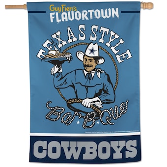 WinCraft Dallas Cowboys NFL x Guy Fieri’s Flavortown 28" x 40" One-Sided Vertical Banner