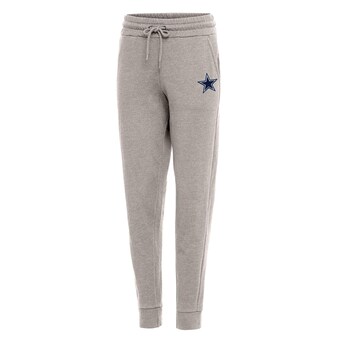 Women's Antigua Oatmeal Dallas Cowboys Action Jogger Pants