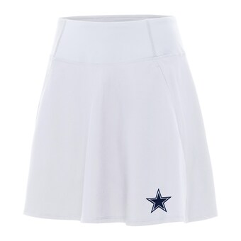 Women's Dallas Cowboys Antigua White Chip Skort