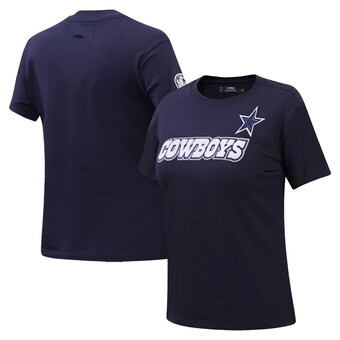 Women's Pro Standard Navy Dallas Cowboys Classic Slim Fit T-Shirt