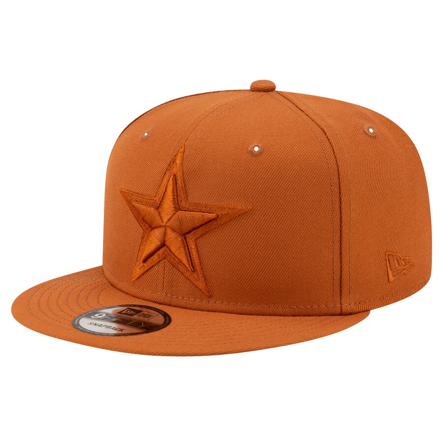 Youth New Era Brown Dallas Cowboys Color Pack 9FIFTY Snapback Hat