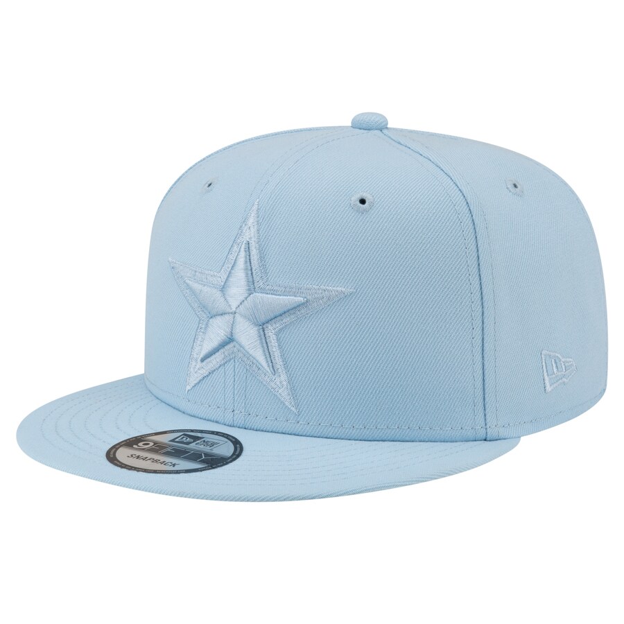 Youth New Era Light Blue Dallas Cowboys Color Pack 9FIFTY Snapback Hat