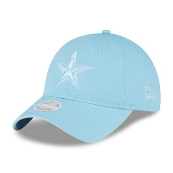 Youth New Era Light Blue Dallas Cowboys Color Pack Brights 9TWENTY Adjustable Hat