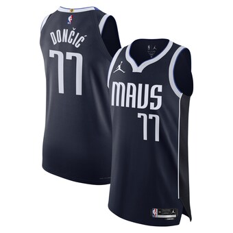 Luka Dončić Dallas Mavericks Jordan Brand Authentic Player Jersey - Statement Edition - Navy