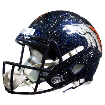 Denver Broncos Swarovski Crystal Large Football Helmet