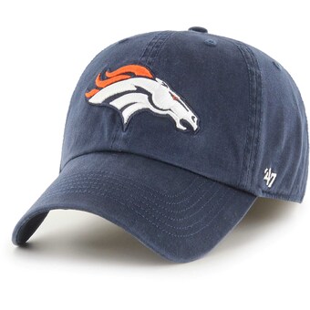 Men's Denver Broncos '47 Navy Franchise Logo Fitted Hat