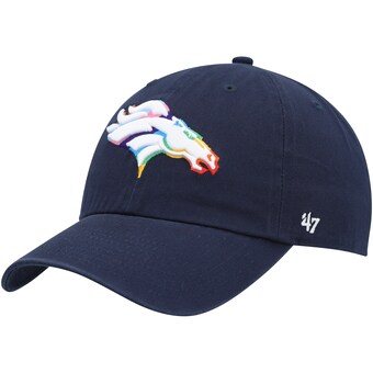 Men's Denver Broncos '47 Navy Pride Clean Up Adjustable Hat