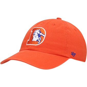 Men's Denver Broncos '47 Orange Clean Up Legacy Adjustable Hat