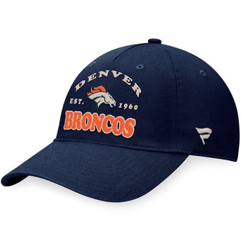 Men's Denver Broncos Fanatics Navy  Heritage Adjustable Hat