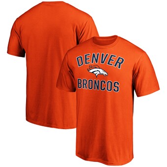 Men's Denver Broncos Fanatics Orange Victory Arch T-Shirt