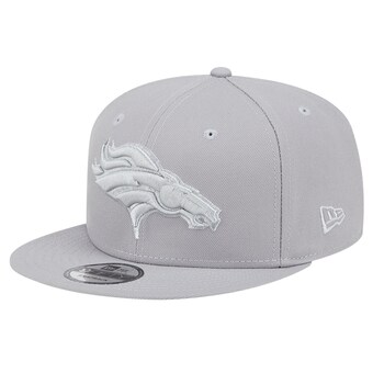 Men's Denver Broncos New Era Gray Color Pack 9FIFTY Snapback Hat