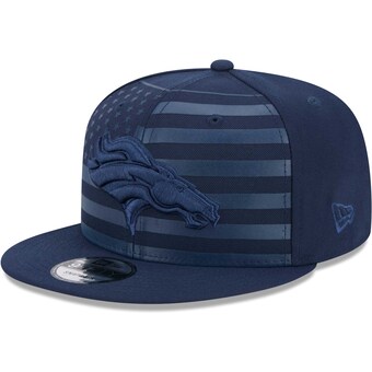 Men's Denver Broncos New Era Navy Independent 9FIFTY Snapback Hat