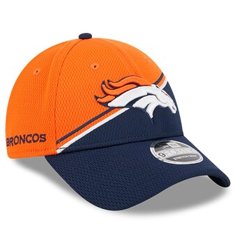 Men's Denver Broncos  New Era Orange/Navy 2023 Sideline 9FORTY Adjustable Hat