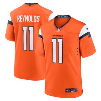 Men's Denver Broncos Josh Reynolds Nike  Orange Game Jersey