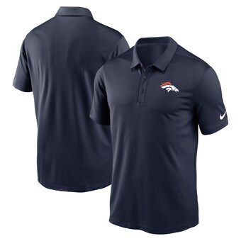 Men's Denver Broncos Nike Navy Franchise Logo Performance Polo