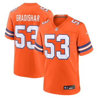 Men's Denver Broncos Randy Gradishar Nike Orange Mile High Collection 1977 Throwback Retired Player Game Jersey