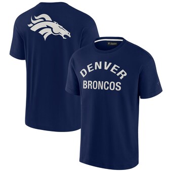 Unisex Denver Broncos Fanatics Navy Elements Super Soft Short Sleeve T-Shirt