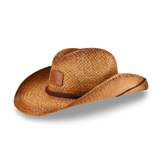 Unisex Denver Broncos New Era Brown Dutton Curved Brim Straw Hat