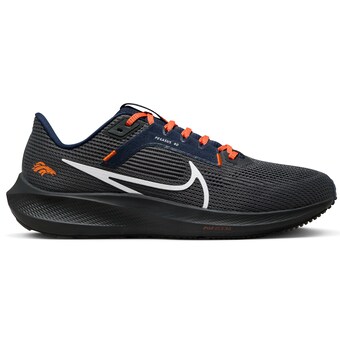 Unisex Denver Broncos  Nike Anthracite Zoom Pegasus 40 Running Shoe