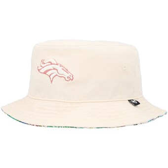 Women's Denver Broncos '47 Natural Pollinator Bucket Hat