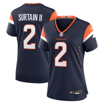 Women's Denver Broncos Patrick Surtain II Nike Navy Mile High Collection Alternate Game Jersey