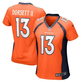 Women's Denver Broncos Phillip Dorsett II Nike  Orange Team Game Jersey
